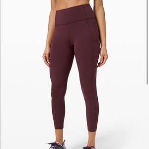 lululemon non-reflective Fast and Free legging